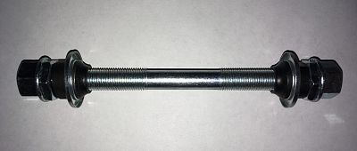 Превью  Ось NONAME . для передней втулки с конусами под гайку 140 mm (6-621)